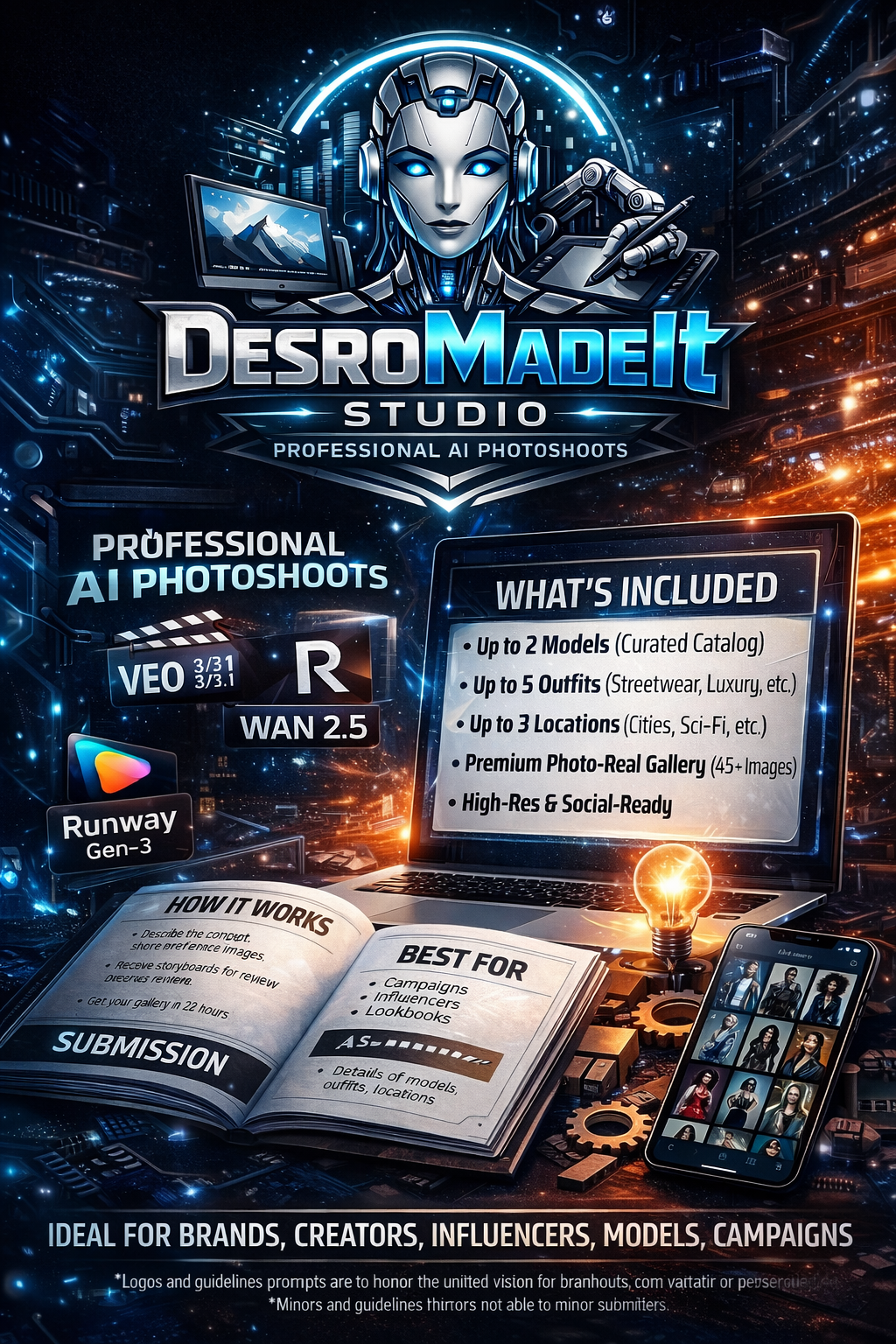 DesroMadeIt Studio Content Pack 10 Custom Images